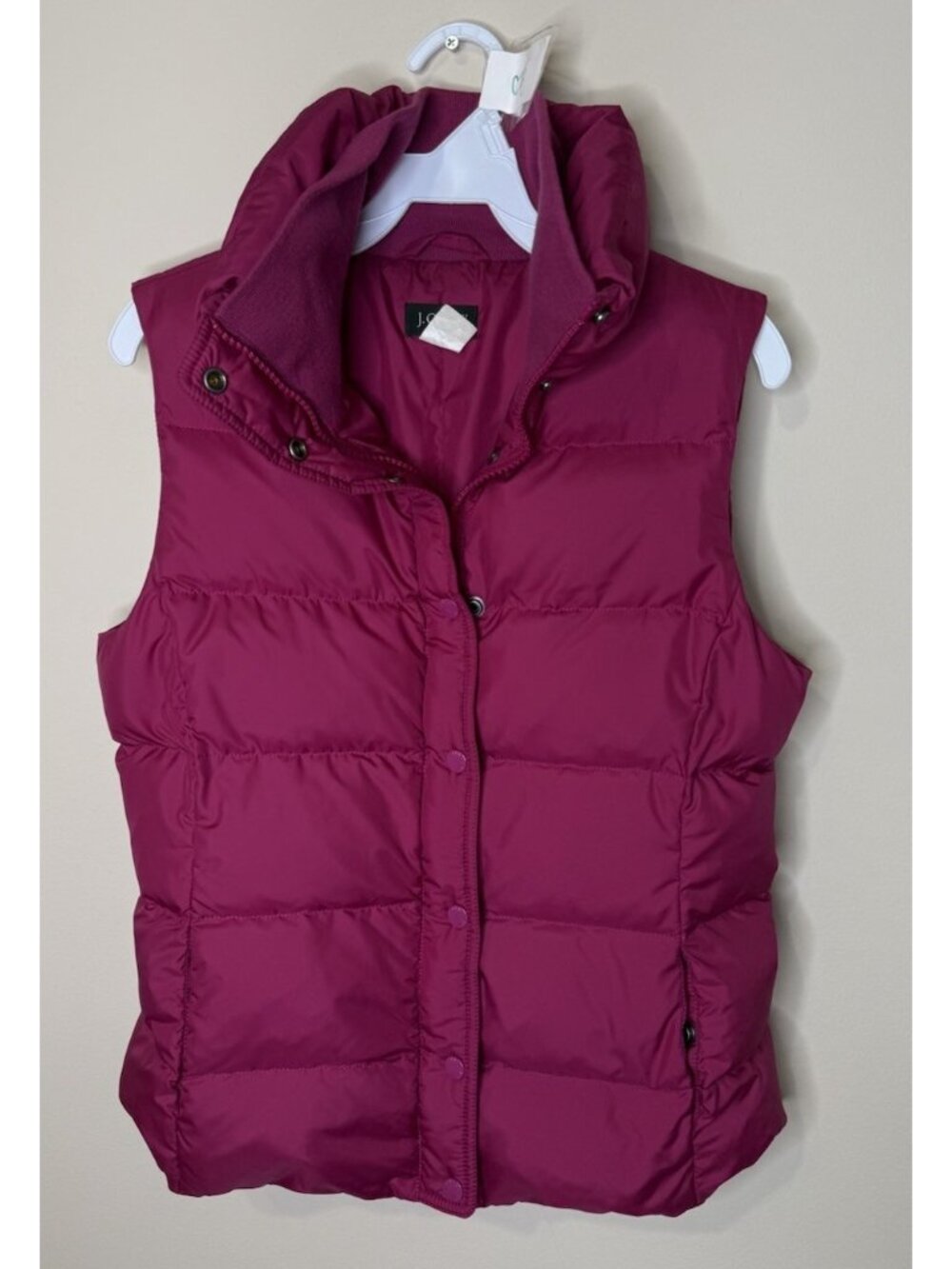 Vintage Y2K Puffer Vest Jacket Down Fill Pink Streetwear Baby